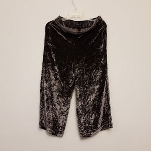 MADEWELL Crushed Velvet Pull On Crop